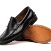 mens-black-leather-loafers-detail Black Leather Loafers