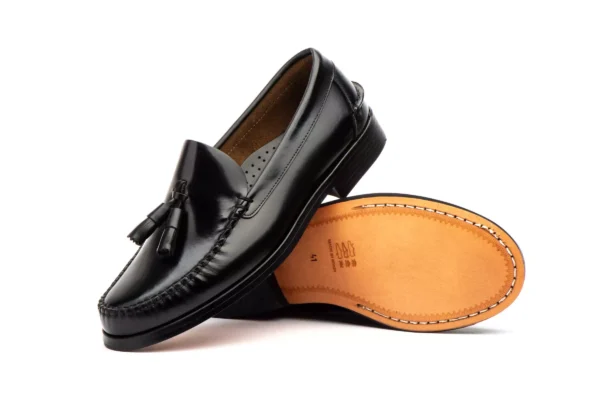 Leather Tassel Loafers