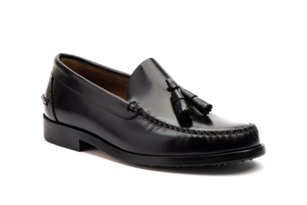 Leather Tassel Loafers