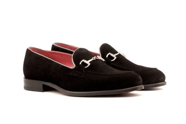Black Suede Loafers