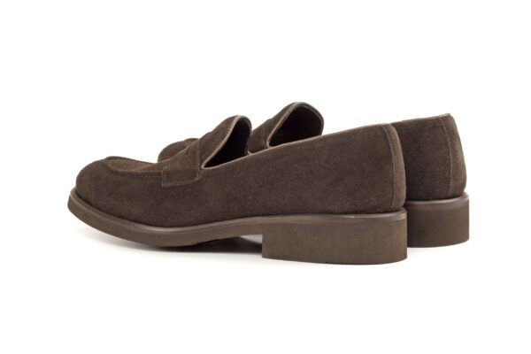 Brown Suede Loafers