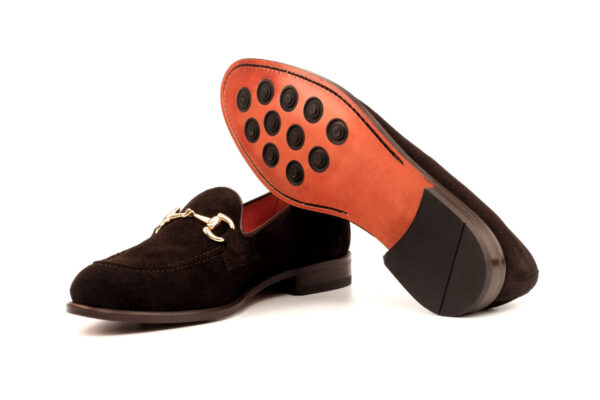 mens-loafers-dark-brown-suede-detail Dark Brown Suede Loafers