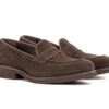 Brown Suede Loafers