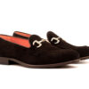 mens-loafers-dark-brown-suede-front Dark Brown Suede Loafers
