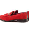 Red Suede Loafers