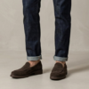 Brown Suede Loafers