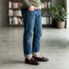 Bordeaux Leather Tassel Loafers
